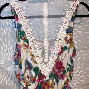 Lace Back Mini Dress